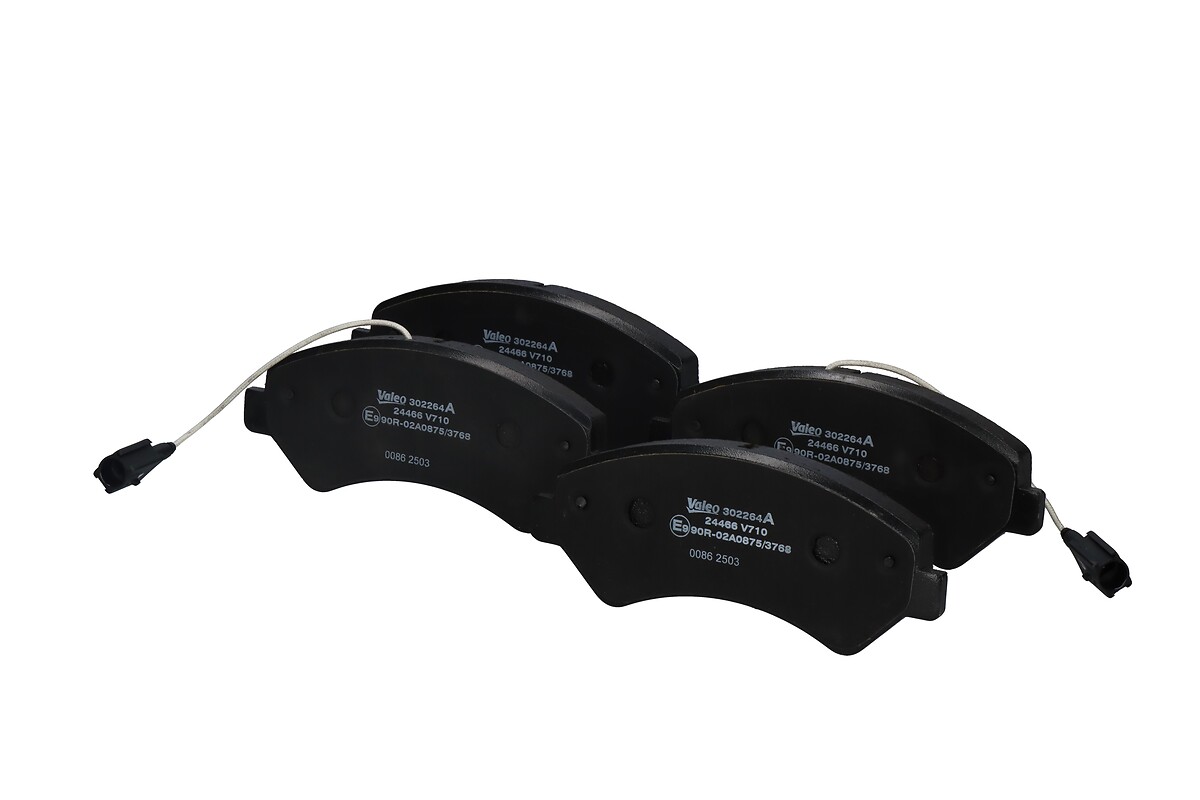 Jeu de 4 plaquettes de frein VALEO ref. 302264A